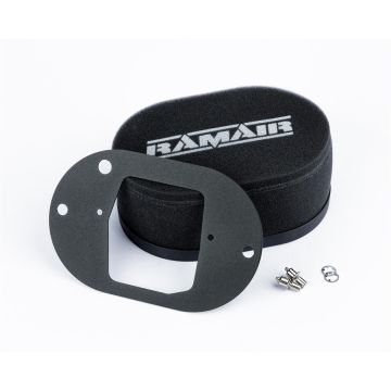 Pěnový Vzduchový Filtr Karburátoru se Základovou Deskou Ramair RS2V2-215-403 for Weber 32 34 DFT 65mm