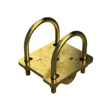 Trailing Arm Mount with U-Bolts Rear Suspension Restomotive for Ford Mustang 1964-1968