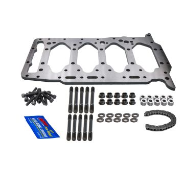 RTMG Performance Block Reinforcement Plate for Enhanced Strength - 2.0 TFSI EA113 Engines with Oil Pump Kit