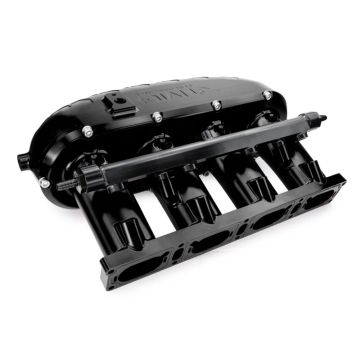 Billet Aluminum Intake Manifold V2 with Flap Delete Kit and Fual Rail RTMG Performance for 1.8 2.0 TSI TFSI EA888 Gen 3 Black