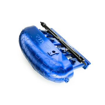 RTMG Performance Billet Hliníkové Sací Potrubí V2 Delete Kit 2.0 TSI TFSI EA888 Gen 4 Modrá