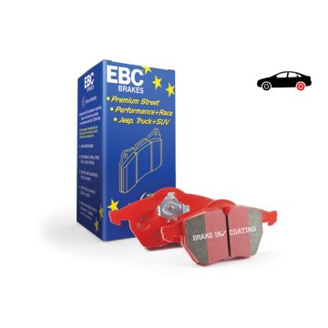 DP32201C Brake Pads REDSTUFF EBC Brakes for Skoda Octavia 5E Audi Q3 Q3 quattro Volkswagen Golf Mk7 Golf Alltrack GTi Mk7 Passat Octavia 5E RS Octavia 5E vRS Golf Mk8