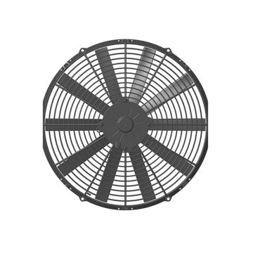 Axiální sací ventilátor SPAL 12V VA18-AP10/C-41A 385 MM