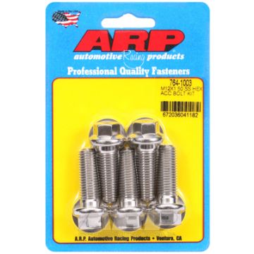 ARP 764-1003 Bolts kit M12 x 1.50 x 35 SS Hex