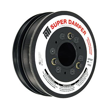 ATI Super Damper 918045 Serpentine Damper 7.5" for Ford GT500 Cobra Jet Mid 5.4L 2007-2012 GT500 5.8L 2013-2014