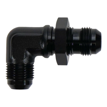 Průchodka 10AN samec Flare 90° s maticí DeatschWerks