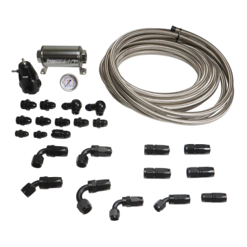 8AN CPE nerezová instalační sada DeatschWerks BMW 3-Series E36 E46 1992-2006