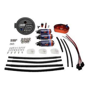 Fuel Pump Module X3 Series with Triple DW420 Pumps DeatschWerks for Toyota Supra A90 and BWM M3 / M4