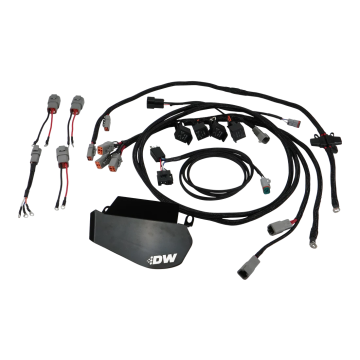 X3 Sada kabeláže Fuel Pump Module PNP Heavy Duty Hardwire Kit DeatschWerks Nissan GT-R R35 2009-2024