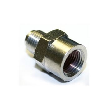 Remote Mount Gauge Fitting 1/8 NPT to 3 AN Nitrous Express NX 16186