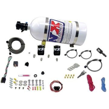Hemi & Srt8 Single Nozzle Fly-By-Wire Sys (35-150Hp) with 10Lb Bottle Nitrous Express NX 20918-10