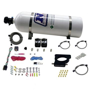 3-Bolt Nitrous Plate System with 15Lb Bottle for GM LS Nitrous Express NX 20935-15