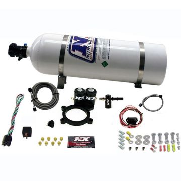 Nitrous Plate System with 15Lb Bottle for GM 5.3L Truck 2014+ Nitrous Express NX 20936-15