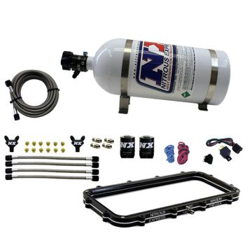 Holley High Ram Plenum Plate System with 5Lb Bottle Nitrous Express NX Bottle 20940-05