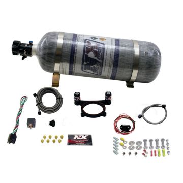 Plate System with 12Lb Composite Bottle for Ford Coyote 5.0L / Godzilla 7.3 Nitrous Express NX 20948-12