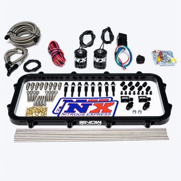 Direct Port Dry Holley High Ram Plate Nitrous System without Bottle Nitrous Express NX 20963-00