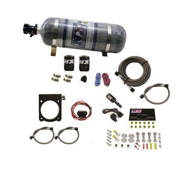 Plate System with 12Lb Carbone Bottle (50-200Hp) for Dodge V6 3.6L Nitrous Express NX 20971-12