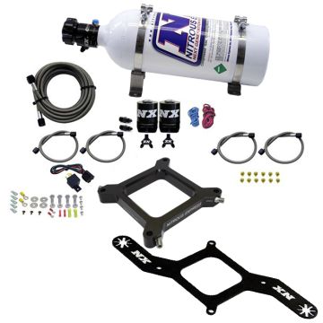 4150 Assassin Plate Gasoline Stage 6 50-300Hp with 5Lb Bottle Nitrous Express NX 67040-05