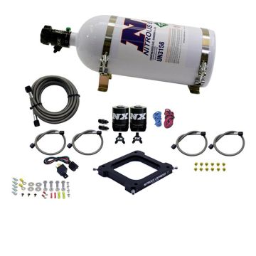 4500 Assassin Plate Alcohol Pro-Power 100-500Hp with 10Lb Bottle Nitrous Express NX 67575-10
