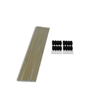 8 Cyl Tubing Kit with B-Nuts and Sleeves Nitrous Express NX 80085