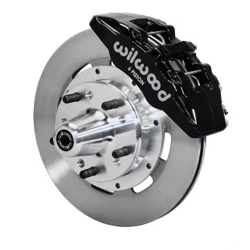 Wilwood 140-10738 Forged Dynapro 6 Hub Přední brzdová sada 12.19 černá Cadillac Chevrolet GMC Pontiac