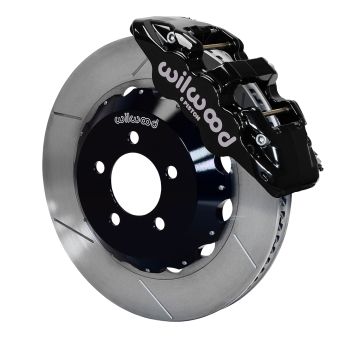 Wilwood 140-14067 AERO6 Big Brake Kit Přední brzdová sada 14.25" Nářezaná Černá Dodge Chrysler
