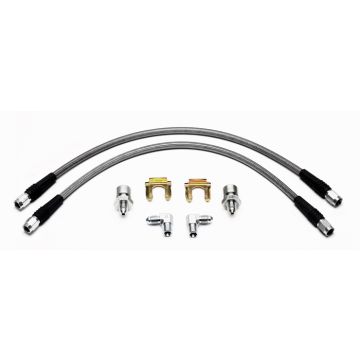 Wilwood 220-7699 Sada pancéřovaných brzdových hadic Flexline 16” -3 na 3/8-24 IF