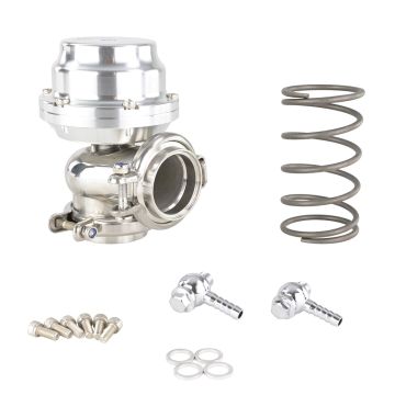 Wastegate JR.Spec V-BAND 40mm stříbrný