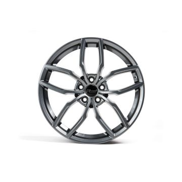 RacingLine R360 Wheel 19" x 8.5" set ET44 Set of 4 Wheels Gunmetal Grey 