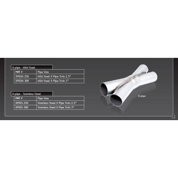 X-Pipe Twin 2.5"   