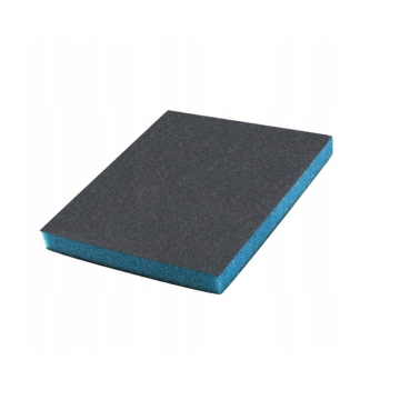 Leather Expert brusný pad na pěnové podložce pro renovaci a přípravu kůže 12x10cm
