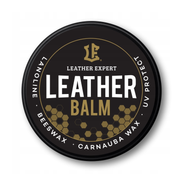 Leather Expert Leather Expert Balm balzám na péči a ochranu kůže 300 ml s aplikátorem a utěrkou z mikrovlákna
