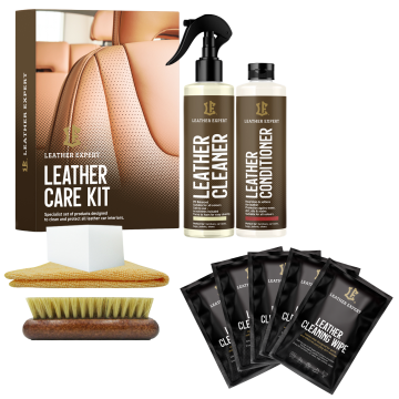 Leather Expert Leather Expert Car Leather Care Kit sada na čištění a péči o automobilovou kůži 2x250ml 500ml 0,5l