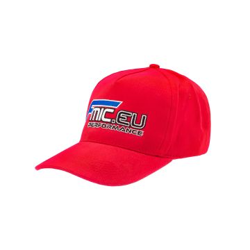 Baseball cap FMIC.EU Červená