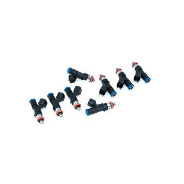Deatschwerks Bosch EV14 zestaw 8 wtryskiwaczy paliwa 1000cc/min, 2005-07 Chevrolet Corvette LS2, 2005-06 Pontiac GTO LS2, 2005-06 Cadillac CTS-V, and 2005-09 Chevrolet Trailblazer SS