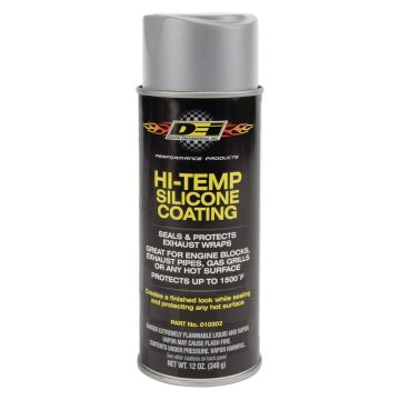 Farba żaroodporna Hi-Temp Silicone Coating Spray – aluminium DEI 010302