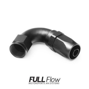 Nuke Performance Full Flow AN Hose End Fitting 120 Degree AN-8
