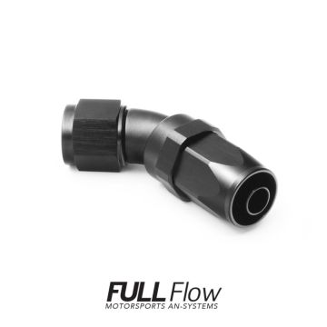Nuke Performance Full Flow AN Hose End Fitting 45 Degree AN-4