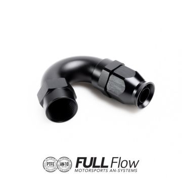 Nuke Performance Full Flow PTFE Hose End Fitting 150 Degree AN-8
