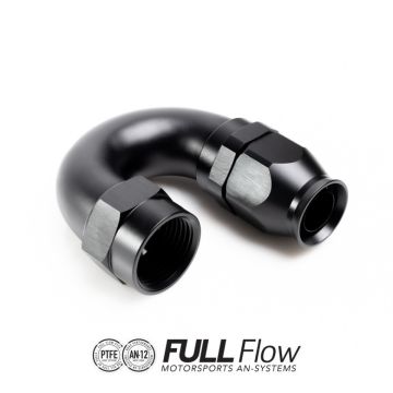 Nuke Performance Full Flow PTFE Hose End Fitting 180 Degree AN-10