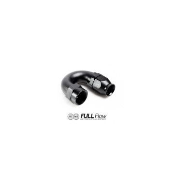 Nuke Performance Full Flow PTFE Hose End Fitting 180 Degree AN-12