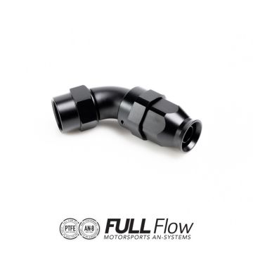 Nuke Performance Full Flow PTFE Hose End Fitting 60 Degree AN-8
