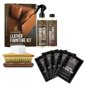 Leather Expert Furniture Kit sada na čištění a péči o kožený nábytek 2x250ml 500ml 0,5l