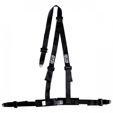 GT2I Harness 3-Point CEE 2" Black EEC Approved