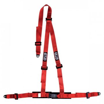 GT2I Harness 3-Point CEE 2" Red EEC Approved