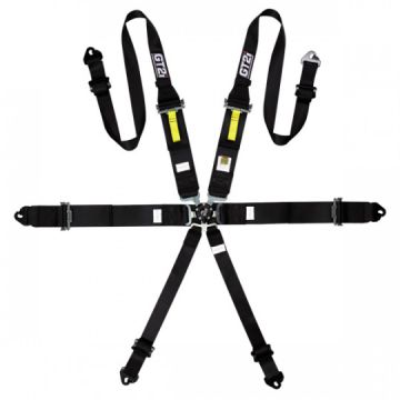 GT2I Sedan Harness Race 6-Point Black FIA Approved 8853-16