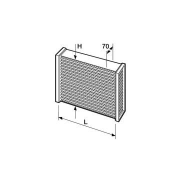 Jádro intercooleru Setrab Proline 316x329x70mm