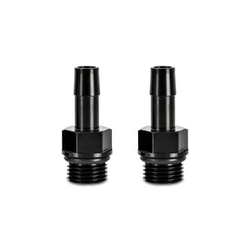 Mishimoto 2pcs M16x1.5 3/8" Aluminum Catch Can Fitting Black