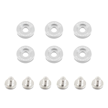 Mishimoto Fender Washer Kit Small 6pcs Silver