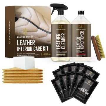 Leather Expert Interior Care Kit sada na čištění a péči o kůži 2x1000ml 2000ml 2l